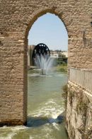 One of the ancient waterwheels at Hama